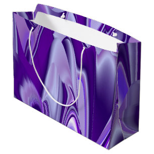 Lila Blume Regenbogen Träume Große Geschenktüte