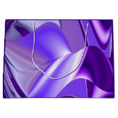 Lila Blume Regenbogen Träume Große Geschenktüte (Vorderseite)