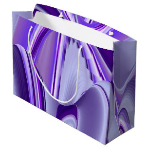 Lila Blume Regenbogen Träume Große Geschenktüte