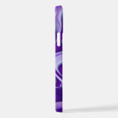 Lila Blume Regenbogen Träume iPhone Hülle (Rechte Seite)