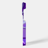 Lila Blume Regenbogen Träume iPhone Hülle (Linke Seite)