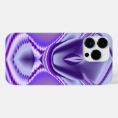 Lila Blume Regenbogen Träume iPhone Hülle (Rückseite (Horizontal))