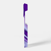 Lila Blume Regenbogen Träume iPhone Hülle (Linke Seite)