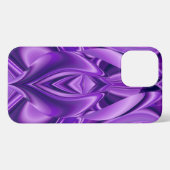 Lila Blume Regenbogen Träume iPhone Hülle (Rückseite (Horizontal))