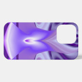 Lila Blume Regenbogen Träume iPhone Hülle (Rückseite (Horizontal))