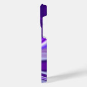 Lila Blume Regenbogen Träume iPhone Hülle (Linke Seite)