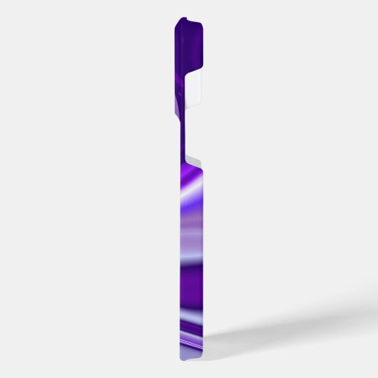 Lila Blume Regenbogen Träume iPhone Hülle (Linke Seite)