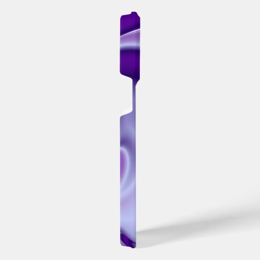 Lila Blume Regenbogen Träume iPhone Hülle (Rechte Seite)