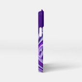 Lila Blume Regenbogen Träume iPhone Hülle (Rechte Seite)