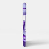 Lila Blume Regenbogen Träume iPhone Hülle (Rechte Seite)