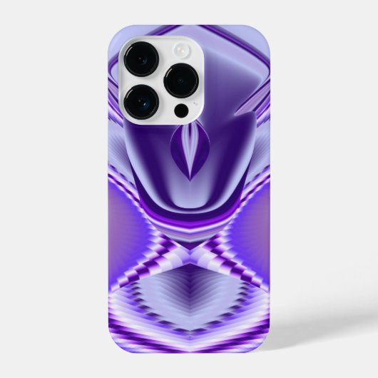 Lila Blume Regenbogen Träume iPhone Hülle (Rückseite)