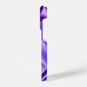 Lila Blume Regenbogen Träume iPhone Hülle (Linke Seite)