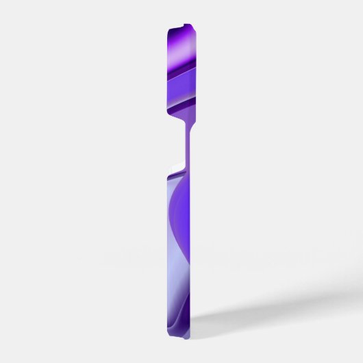 Lila Blume Regenbogen Träume iPhone Hülle (Rechte Seite)