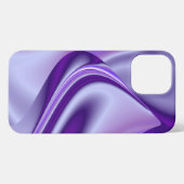 Lila Blume Regenbogen Träume iPhone Hülle (Rückseite (Horizontal))