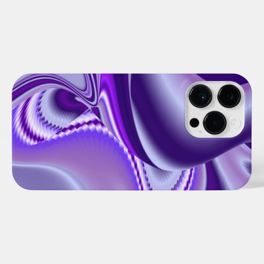 Lila Blume Regenbogen Träume iPhone Hülle (Rückseite (Horizontal))