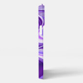 Lila Blume Regenbogen Träume iPhone Hülle (Rechte Seite)