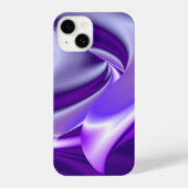 Lila Blume Regenbogen Träume iPhone Hülle (Rückseite)