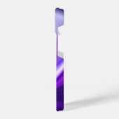 Lila Blume Regenbogen Träume iPhone Hülle (Linke Seite)