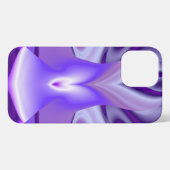 Lila Blume Regenbogen Träume iPhone Hülle (Rückseite (Horizontal))