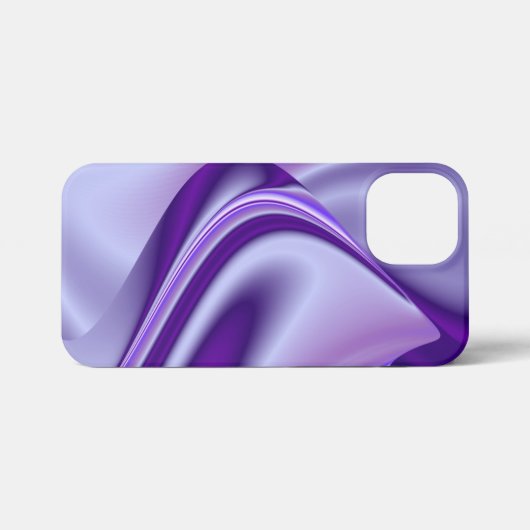 Lila Blume Regenbogen Träume iPhone Hülle (Rückseite (Horizontal))