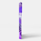 Lila Blume Regenbogen Träume iPhone Hülle (Rechte Seite)