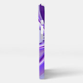 Lila Blume Regenbogen Träume iPhone Hülle (Linke Seite)