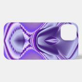 Lila Blume Regenbogen Träume iPhone Hülle (Rückseite (Horizontal))