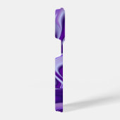 Lila Blume Regenbogen Träume iPhone Hülle (Rechte Seite)