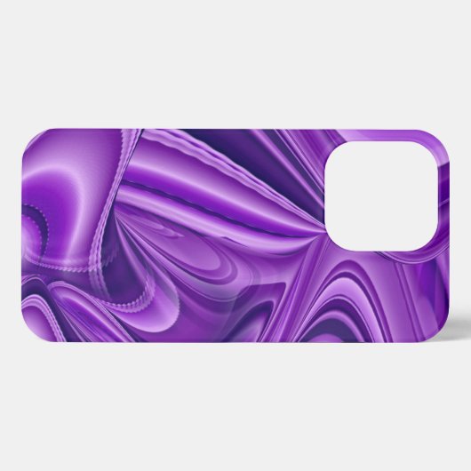 Lila Blume Regenbogen Träume iPhone Hülle (Rückseite (Horizontal))