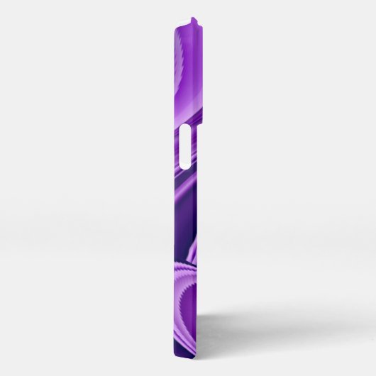 Lila Blume Regenbogen Träume iPhone Hülle (Rechte Seite)