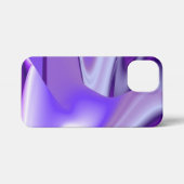 Lila Blume Regenbogen Träume iPhone Hülle (Rückseite (Horizontal))