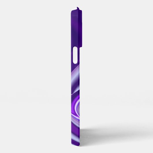 Lila Blume Regenbogen Träume iPhone Hülle (Rechte Seite)