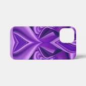 Lila Blume Regenbogen Träume iPhone Hülle (Rückseite (Horizontal))