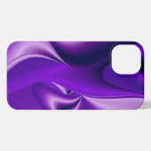 Lila Blume Regenbogen Träume iPhone Hülle (Rückseite (Horizontal))