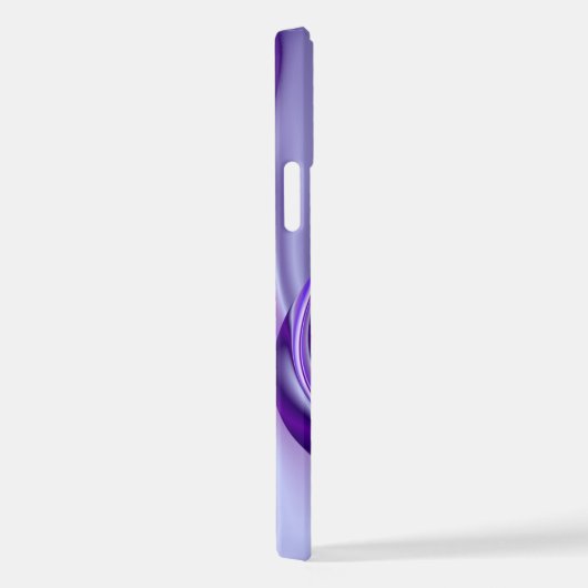 Lila Blume Regenbogen Träume iPhone Hülle (Rechte Seite)