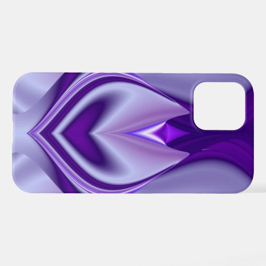 Lila Blume Regenbogen Träume iPhone Hülle (Rückseite (Horizontal))