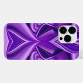 Lila Blume Regenbogen Träume iPhone Hülle (Rückseite (Horizontal))