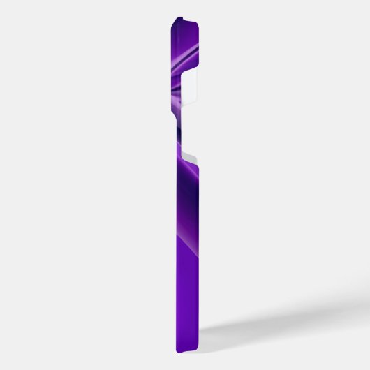 Lila Blume Regenbogen Träume iPhone Hülle (Linke Seite)