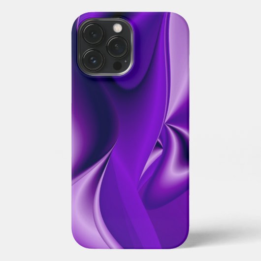 Lila Blume Regenbogen Träume iPhone Hülle (Rückseite)