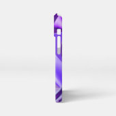 Lila Blume Regenbogen Träume iPhone Hülle (Linke Seite)