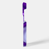 Lila Blume Regenbogen Träume iPhone Hülle (Linke Seite)