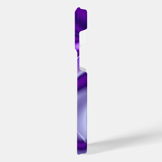 Lila Blume Regenbogen Träume iPhone Hülle (Linke Seite)