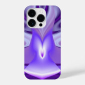 Lila Blume Regenbogen Träume iPhone Hülle (Rückseite)