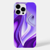 Lila Blume Regenbogen Träume iPhone Hülle (Rückseite)