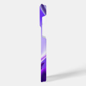 Lila Blume Regenbogen Träume iPhone Hülle (Linke Seite)