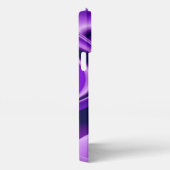 Lila Blume Regenbogen Träume iPhone Hülle (Rechte Seite)