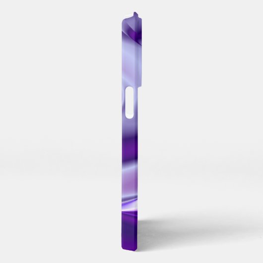 Lila Blume Regenbogen Träume iPhone Hülle (Rechte Seite)