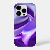 Lila Blume Regenbogen Träume iPhone Hülle (Rückseite)