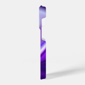 Lila Blume Regenbogen Träume iPhone Hülle (Linke Seite)