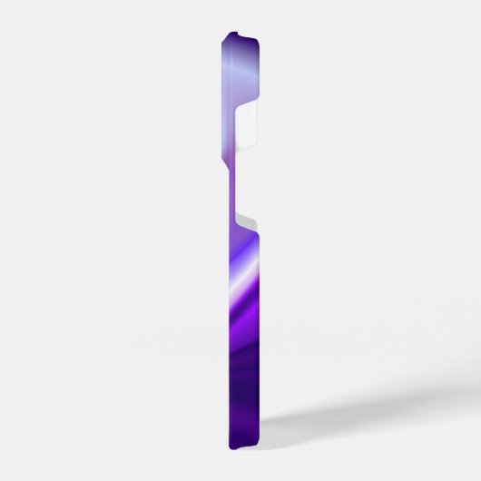 Lila Blume Regenbogen Träume iPhone Hülle (Linke Seite)